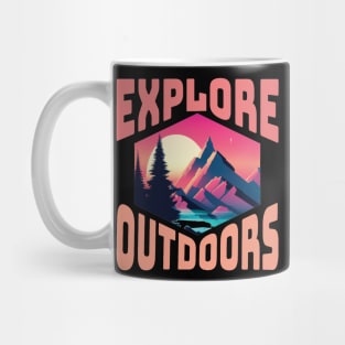 Explore outdoors Mug